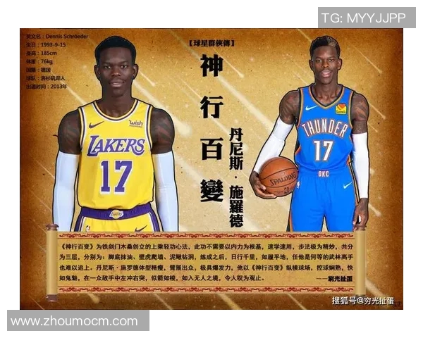 丹尼斯施罗德：从NBA新星到球队核心的奋斗历程与成长故事